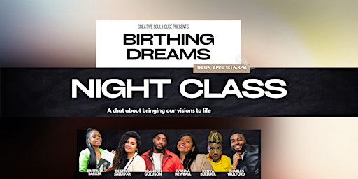 Birthing Dreams | Night Class primary image