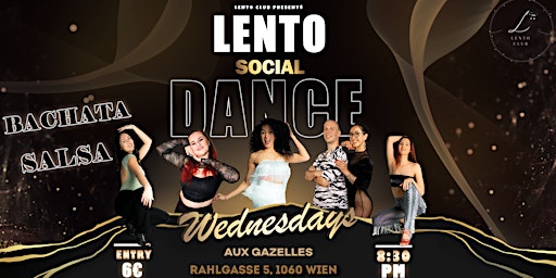 Lento Socials - Bachata/Salsa Party primary image