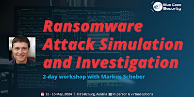 Hauptbild für Ransomware Attack Simulation and Investigation Workshop (in-person)