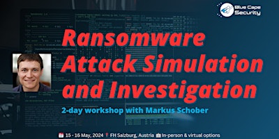 Hauptbild für Ransomware Attack Simulation and Investigation Workshop (virtual)