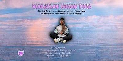 Imagem principal do evento NidraFlow Fusion Yoga