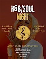 Imagem principal de Rnb & Soul Night Featuring SoulfulTone, WhoIsJaye and More!
