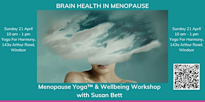 Image principale de Brain Health in Menopause - a Menopause Yoga™ & Wellbeing Workshop