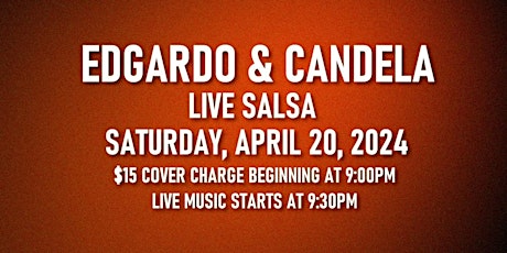 Salsa Night with Live Band: Edgardo & Candela