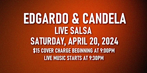 Imagem principal de Salsa Night with Live Band: Edgardo & Candela