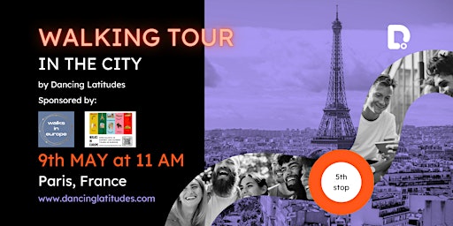 Paris City Walking Tour - 2hrs (free)