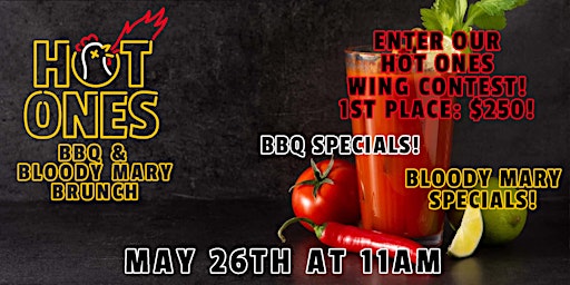 Hot Ones BBQ & Bloody Mary Brunch! primary image