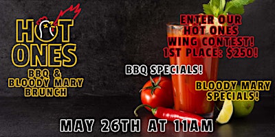 Hauptbild für Hot Ones BBQ & Bloody Mary Brunch!