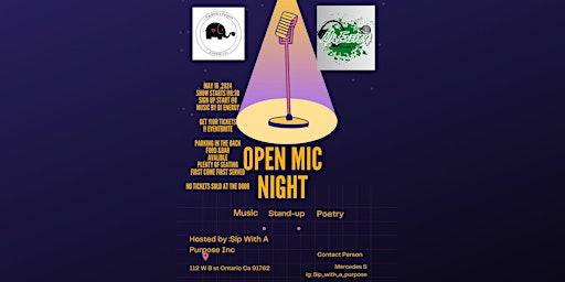 Image principale de Open Mic Night