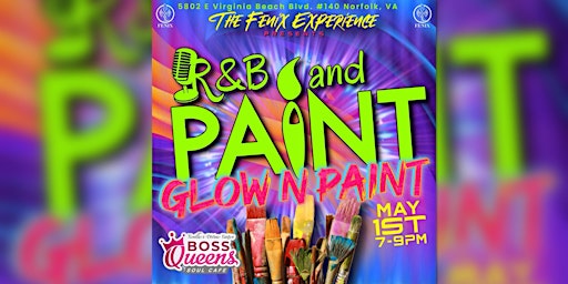 R&B and Paint at Boss Queens Soul Cafe every 1st Wednesday  primärbild