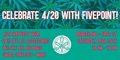 Imagen principal de Victoria Park - Celebrate 4/20 With FivePoint!