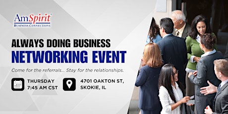 Business Connection and Networking Event