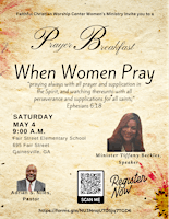 Hauptbild für When Women Pray Prayer Breakfast