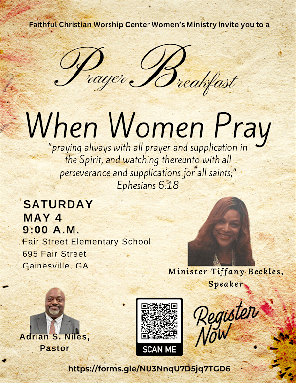 When Women Pray Prayer Breakfast