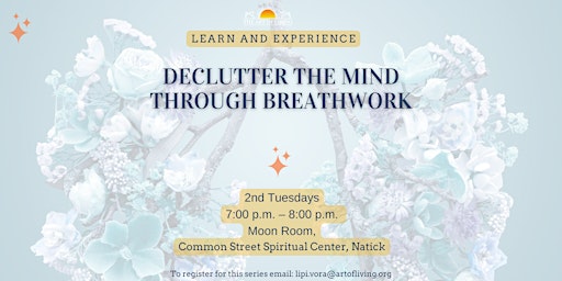 Imagem principal do evento Declutter the mind through breathwork