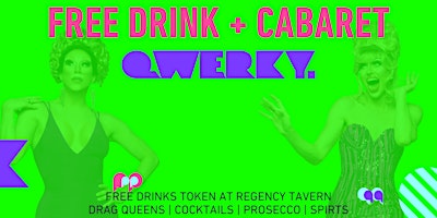 Primaire afbeelding van FREE Cabaret Show AND FREE drink token at Regency Tavern