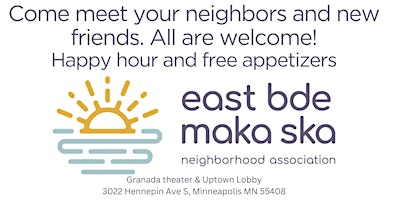 Imagem principal do evento Neighborhood Social @ Granada Theater- Meet your Neighbors all are Welcome!