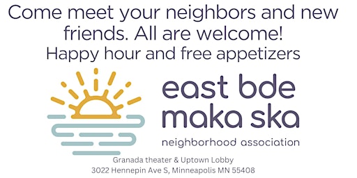 Imagem principal do evento Neighborhood Social @ Granada Theater- Meet your Neighbors all are Welcome!