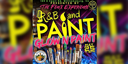 Image principale de The Fenix Experience presents Glow n Paint Party at Alewerks!