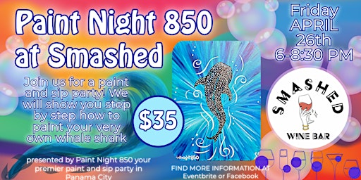 Primaire afbeelding van Paint Night 850 at Smashed