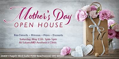 Primaire afbeelding van Open House at SalamaMD Aesthetics Clinic for Mother's Day