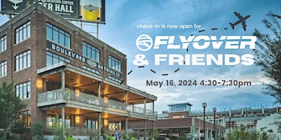 Imagem principal do evento Flyover & Friends Check-In