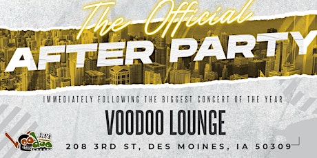 LIL WAYNE AFTER THE CONCERT OFFICIAL AFTER PARTY- VOODOO THURSDAY APRIL 11 primary image