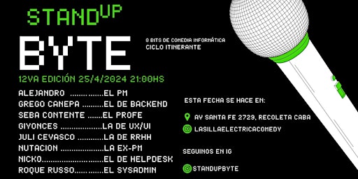 Imagen principal de STAND UP BYTE