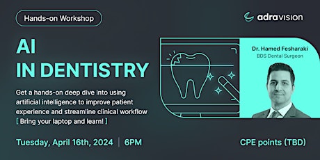 AI in Dentistry- A Hands-on Workshop