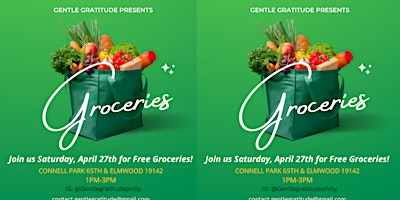Imagem principal do evento Connell Park Grocery Giveaway
