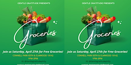 Connell Park Grocery Giveaway