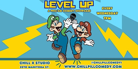 Imagem principal de Level Up Wednesday-Professional/Amateur Stand Up Comedy Show - April 17th