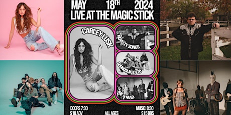 CARLEY LUSK LIVE MUSIC @ THE MAGIC STICK (+ 3 ADDITIONAL DETROIT ACTS)