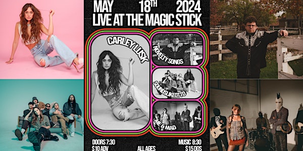 CARLEY LUSK LIVE MUSIC @ THE MAGIC STICK (+ 3 ADDITIONAL DETROIT ACTS)
