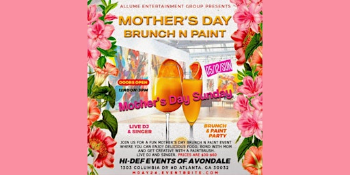 Hauptbild für Mother's Day Brunch N Paint