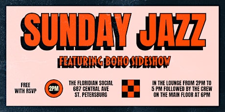 Sunday Jazz in the Lounge with Boho Sideshow | 21+