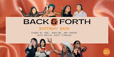 BACK & FORTH YYC @ THE DISTRICT LOUNGE - BIRTHDAY BASH