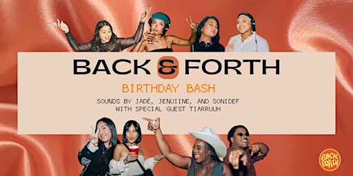 Primaire afbeelding van BACK & FORTH YYC @ THE DISTRICT LOUNGE - BIRTHDAY BASH