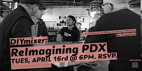 Keepers of Portland | DIY mixer at Hollywood Library