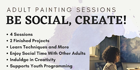Copy of Adult Paint Social Nights (x4 weekly sessions) primary image