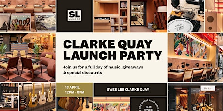 Swee Lee Clarke Quay Launch Party primary image