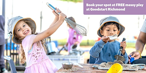FREE messy play at Goodstart Richmond - Session 2, 26th April primary image