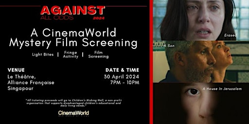 Imagem principal do evento Against All Odds: A CinemaWorld Mystery Film Screening