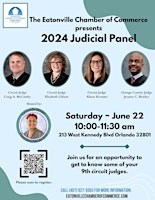 Imagem principal do evento 2024 Judicial Panel