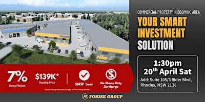 Your Smart Investment Solution - Commercial Property in Booming Area primary image