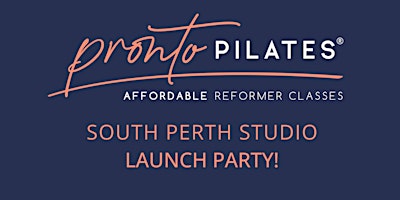 Imagen principal de South Perth Studio Launch Party