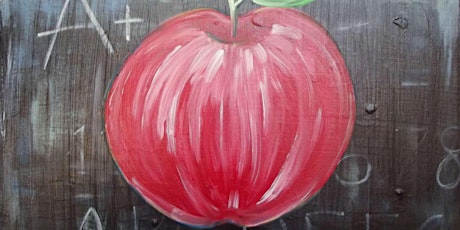 Apple for Teacher - Paint and Sip by Classpop!™