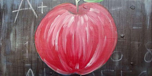 Apple for Teacher - Paint and Sip by Classpop!™ primary image