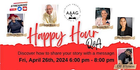 Author's Happy Hour Q and A
