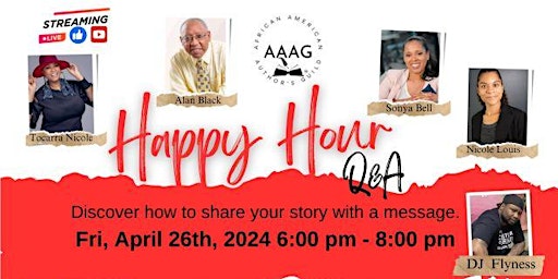 Author's Happy Hour Q and A primary image